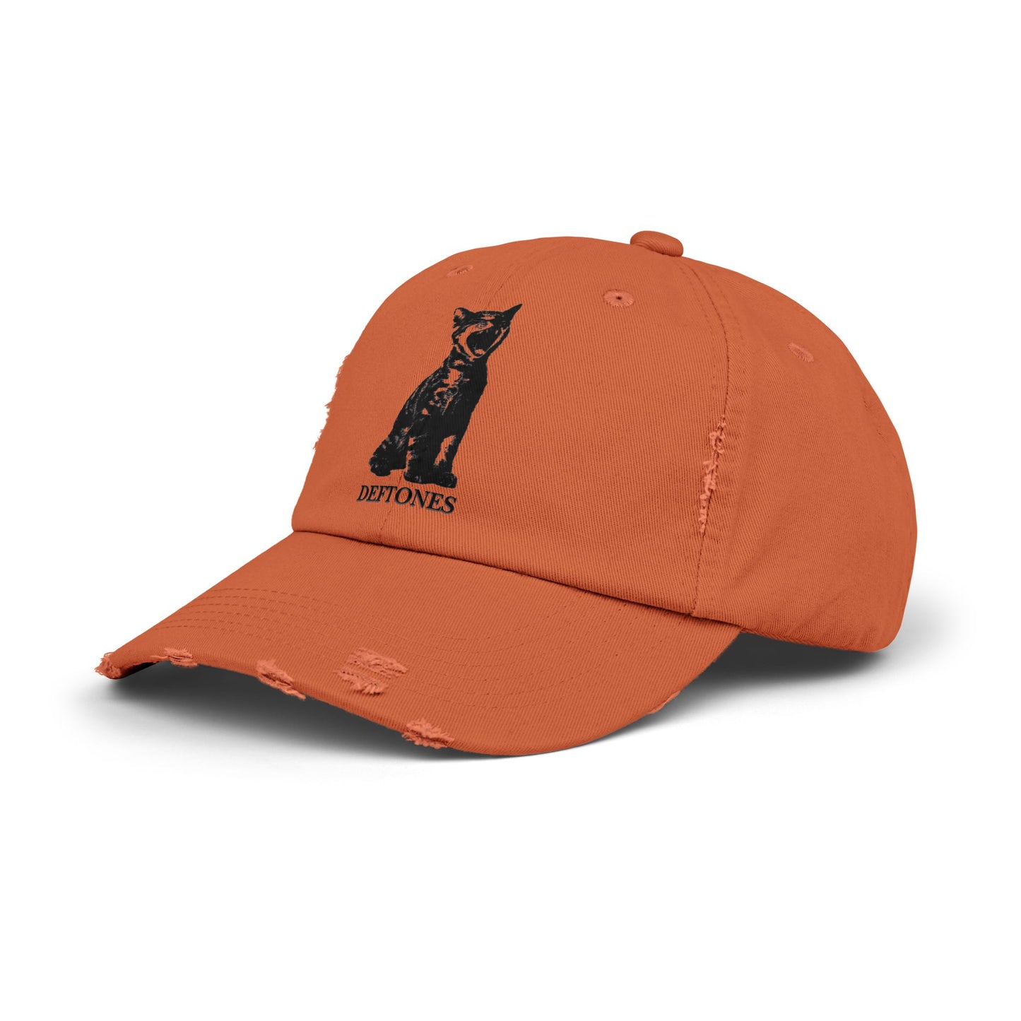 Copy of Unisex Distressed Cap with Graphic Design, Trendy Hat, Casual Accessories for Friends, Pet Lovers, Everyday Wear, Unique Gift Idea