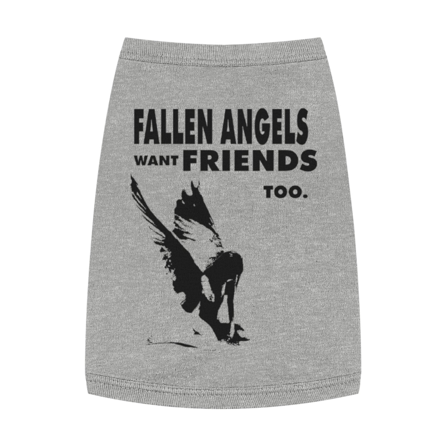 Fallen Angels Pet Tank Top for Stylish Pets, Cute Doggy Outfit, Pet Costume, Birthday Gift for Dog Lovers, Comfortable Summer Wear