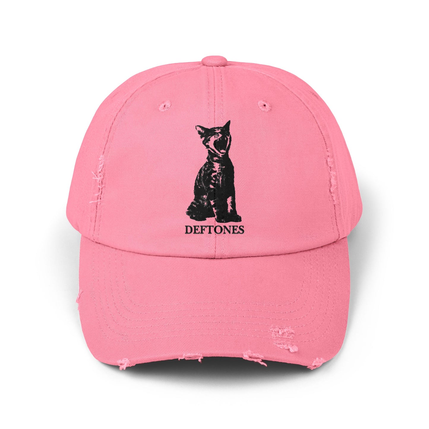 Copy of Unisex Distressed Cap with Graphic Design, Trendy Hat, Casual Accessories for Friends, Pet Lovers, Everyday Wear, Unique Gift Idea