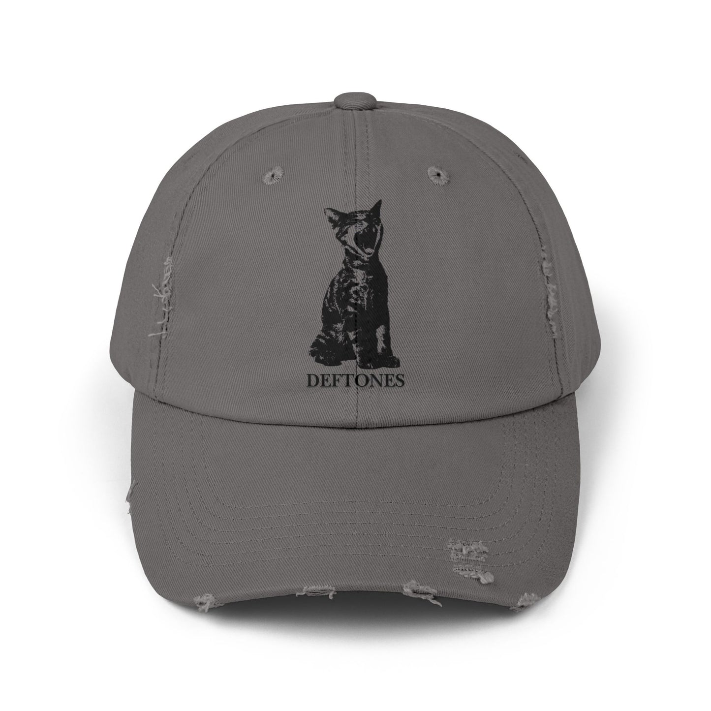 Copy of Unisex Distressed Cap with Graphic Design, Trendy Hat, Casual Accessories for Friends, Pet Lovers, Everyday Wear, Unique Gift Idea