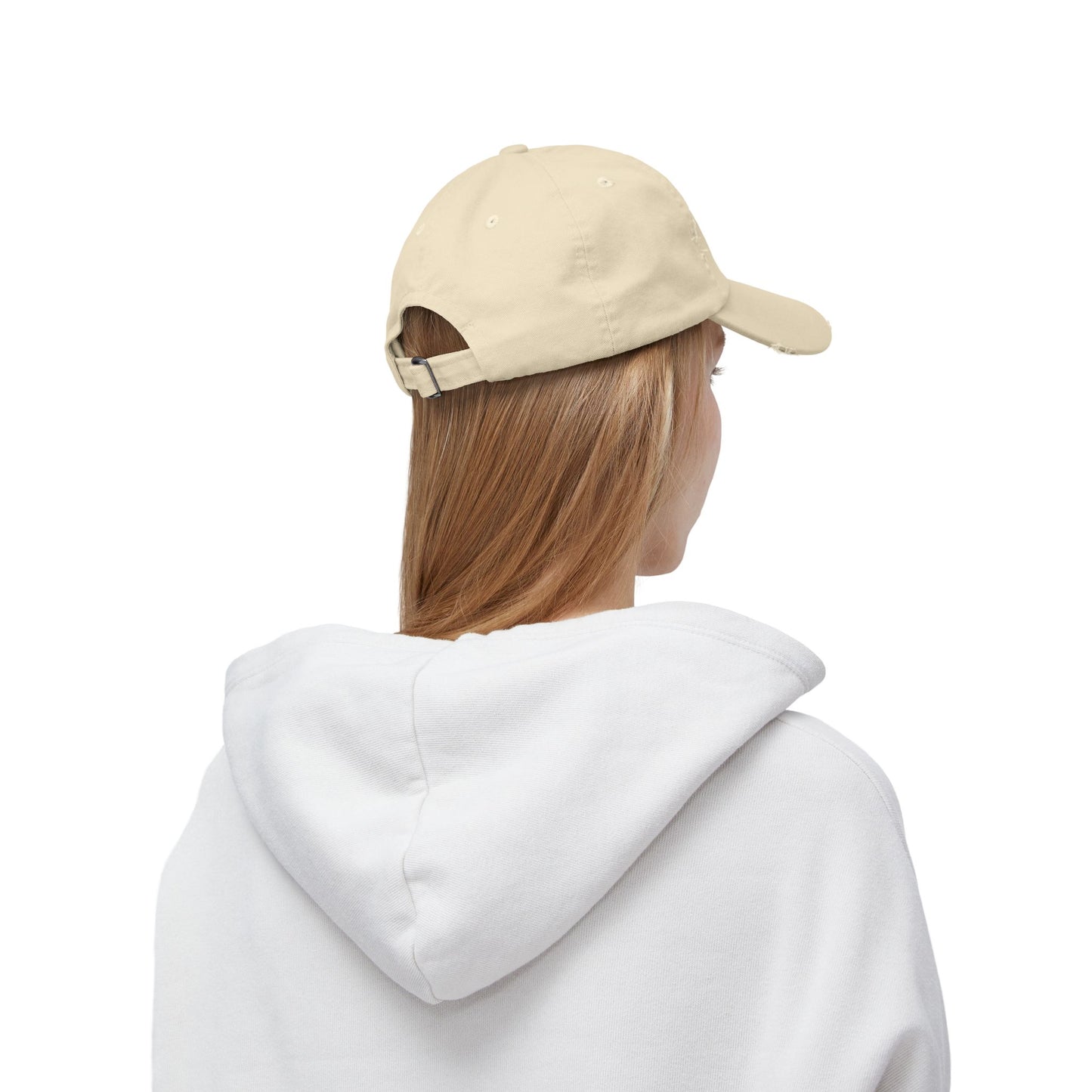 Copy of Unisex Distressed Cap with Graphic Design, Trendy Hat, Casual Accessories for Friends, Pet Lovers, Everyday Wear, Unique Gift Idea