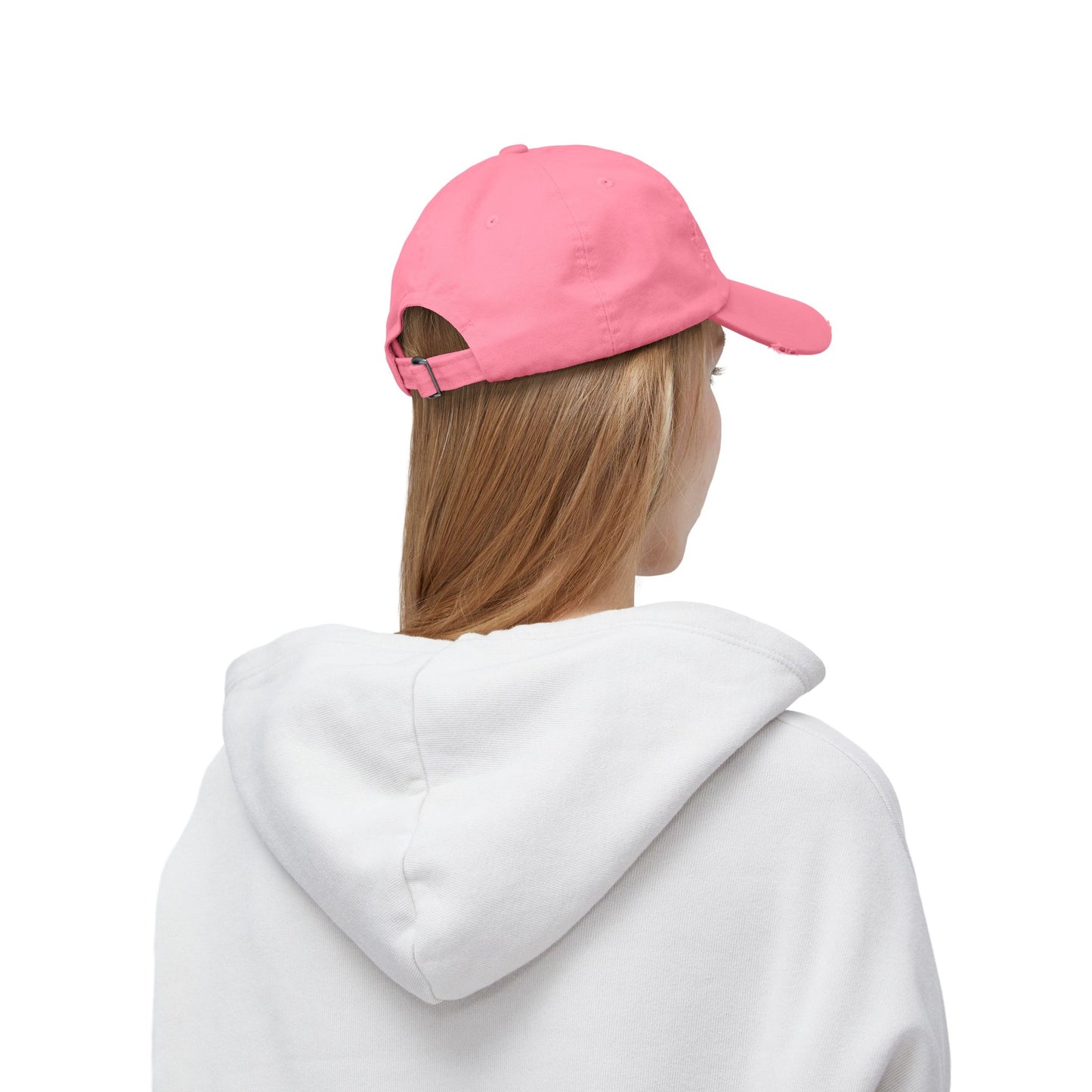 Copy of Unisex Distressed Cap with Graphic Design, Trendy Hat, Casual Accessories for Friends, Pet Lovers, Everyday Wear, Unique Gift Idea