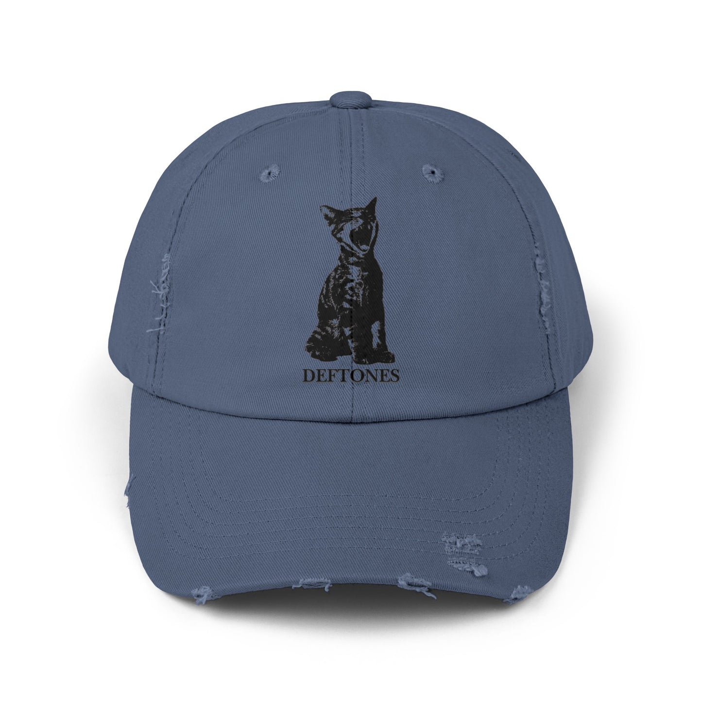 Copy of Unisex Distressed Cap with Graphic Design, Trendy Hat, Casual Accessories for Friends, Pet Lovers, Everyday Wear, Unique Gift Idea