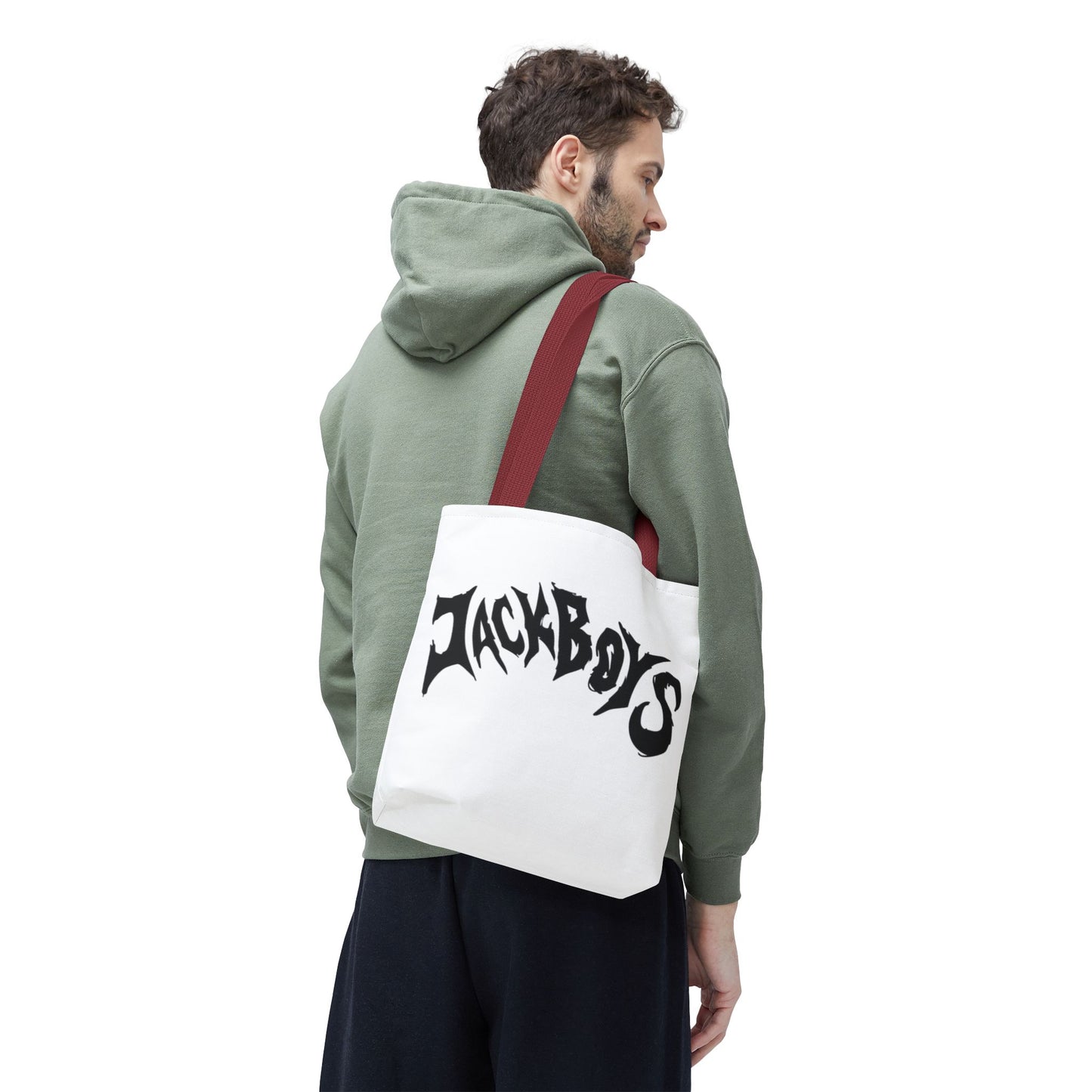 Stylish AOP Tote Bag - Unique Bird Design, jackboys Quote, Perfect Gift for Nature Lovers, Trendy Shopping Bag