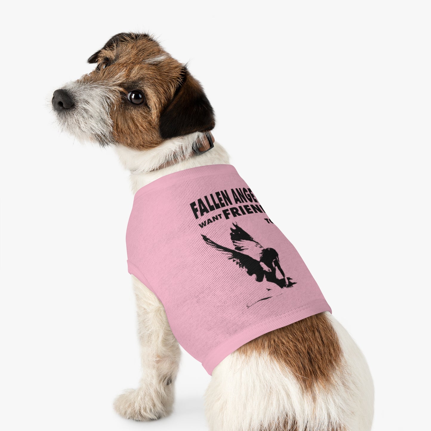 Fallen Angels Pet Tank Top for Stylish Pets, Cute Doggy Outfit, Pet Costume, Birthday Gift for Dog Lovers, Comfortable Summer Wear