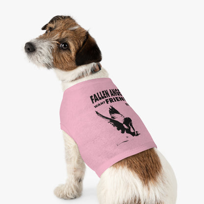 Fallen Angels Pet Tank Top for Stylish Pets, Cute Doggy Outfit, Pet Costume, Birthday Gift for Dog Lovers, Comfortable Summer Wear