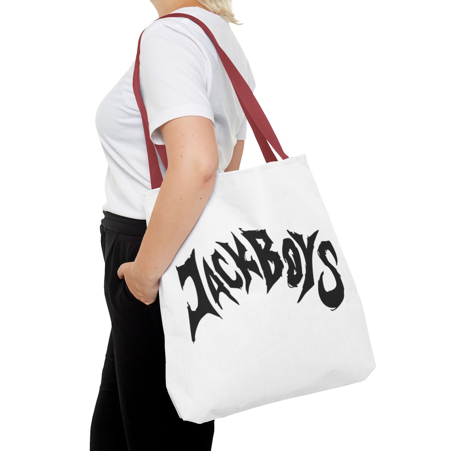 Stylish AOP Tote Bag - Unique Bird Design, jackboys Quote, Perfect Gift for Nature Lovers, Trendy Shopping Bag