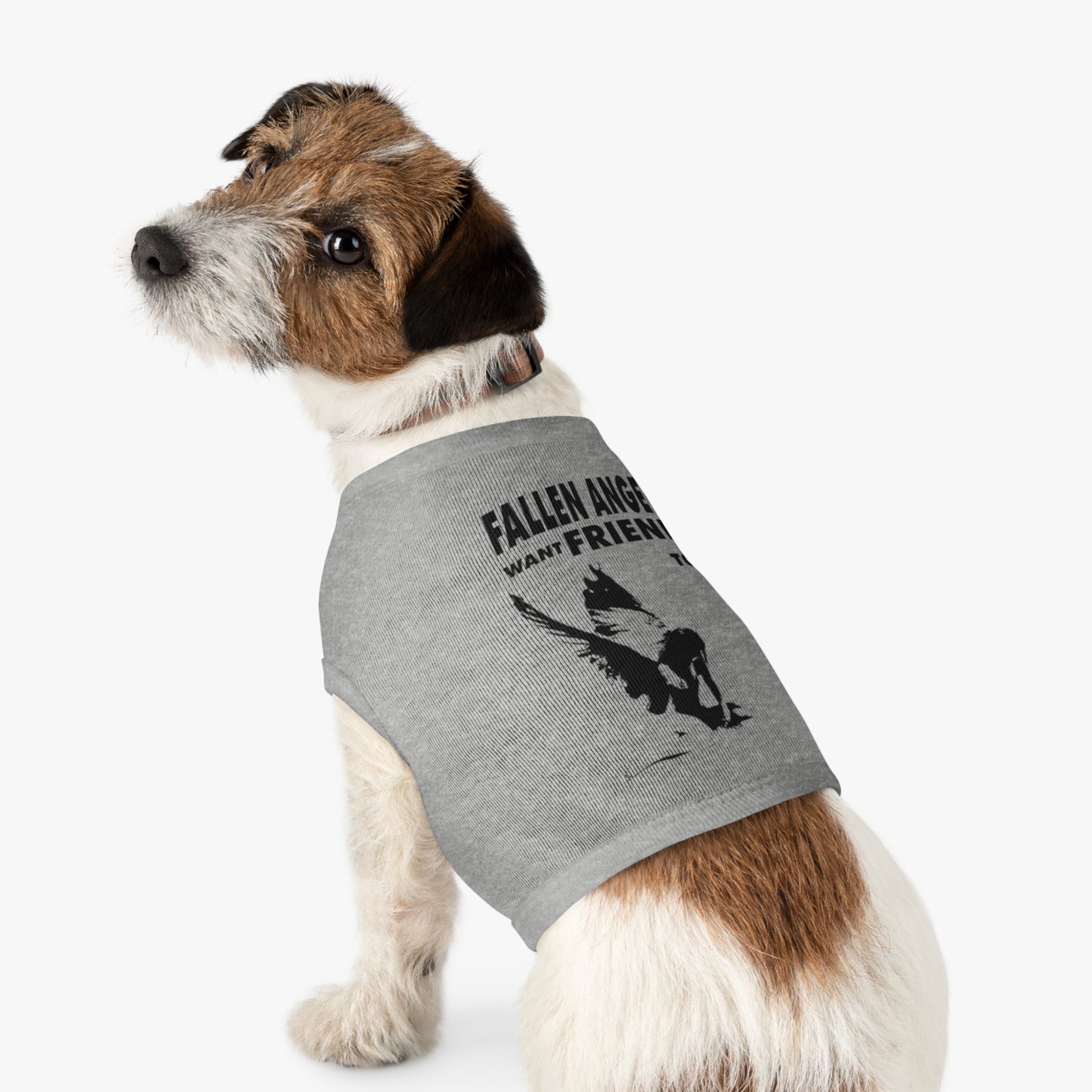 Fallen Angels Pet Tank Top for Stylish Pets, Cute Doggy Outfit, Pet Costume, Birthday Gift for Dog Lovers, Comfortable Summer Wear