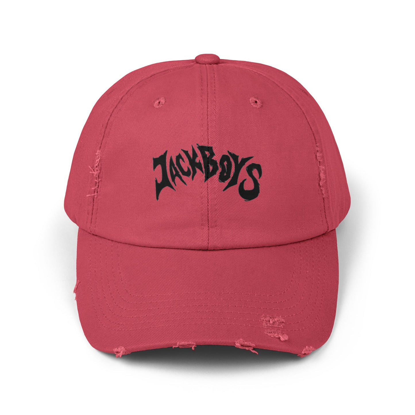 Unisex Distressed Cap with Graphic Design, Trendy Hat, Casual Accessories for Friends, Pet Lovers, Everyday Wear, Unique Gift Idea