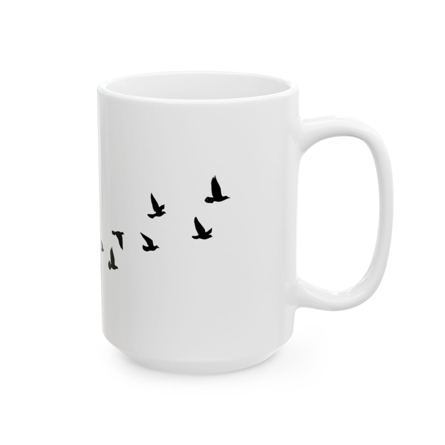 Ceramic Mug with Inspirational Quote, Perfect for Gifts, Coffee Lovers, Friends, Memorials, Home Decor