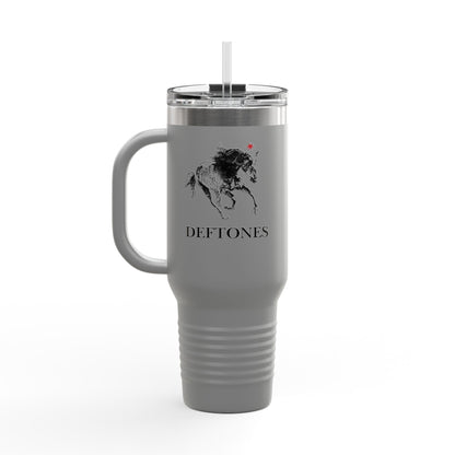 deftones Insulated Travel Mug, 40oz - Stylish Travel Companion for Coffee Lovers, Perfect Gift for Friends, Great for Road Trips, [...]