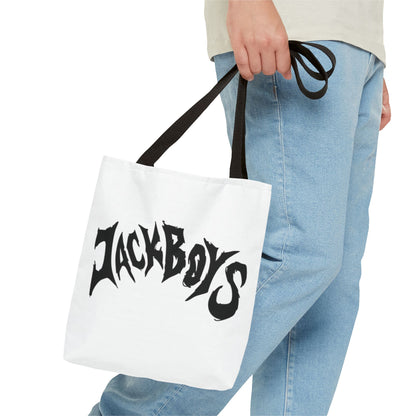 Stylish AOP Tote Bag - Unique Bird Design, jackboys Quote, Perfect Gift for Nature Lovers, Trendy Shopping Bag