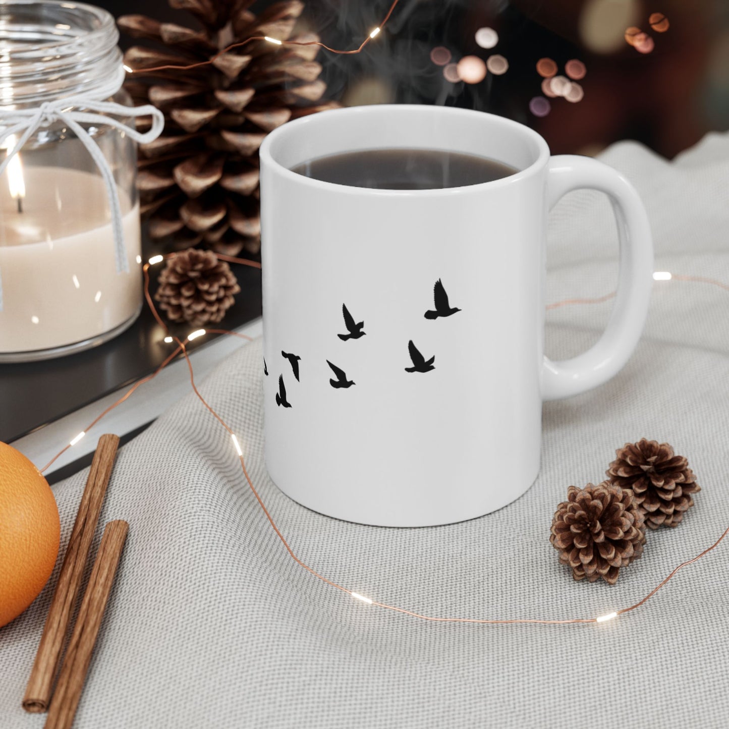 Ceramic Mug with Inspirational Quote, Perfect for Gifts, Coffee Lovers, Friends, Memorials, Home Decor