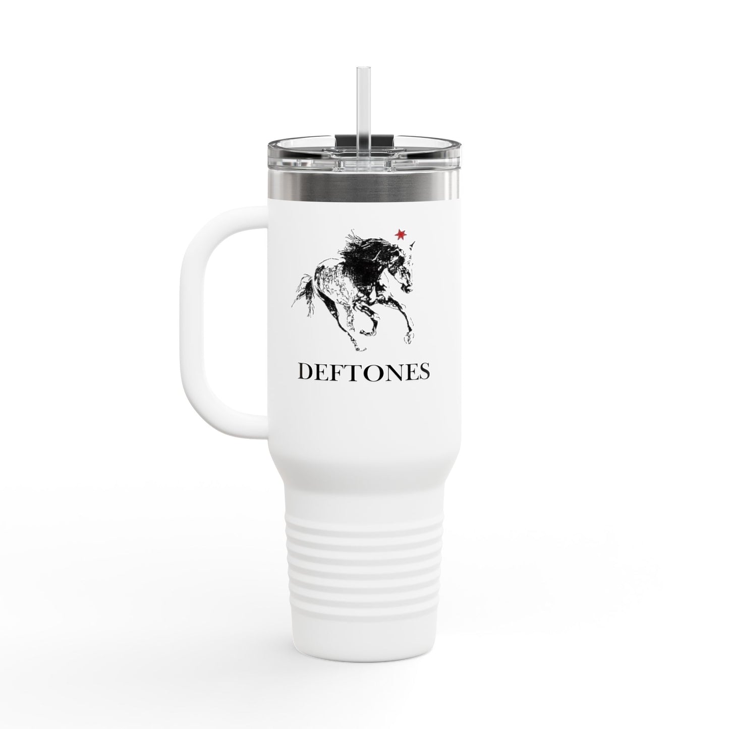deftones Insulated Travel Mug, 40oz - Stylish Travel Companion for Coffee Lovers, Perfect Gift for Friends, Great for Road Trips, [...]