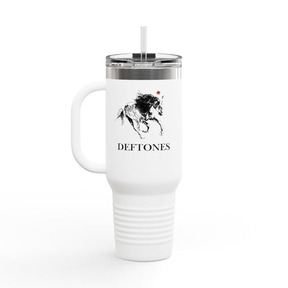 deftones Insulated Travel Mug, 40oz - Stylish Travel Companion for Coffee Lovers, Perfect Gift for Friends, Great for Road Trips, [...]