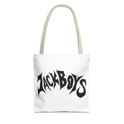 Stylish AOP Tote Bag - Unique Bird Design, jackboys Quote, Perfect Gift for Nature Lovers, Trendy Shopping Bag