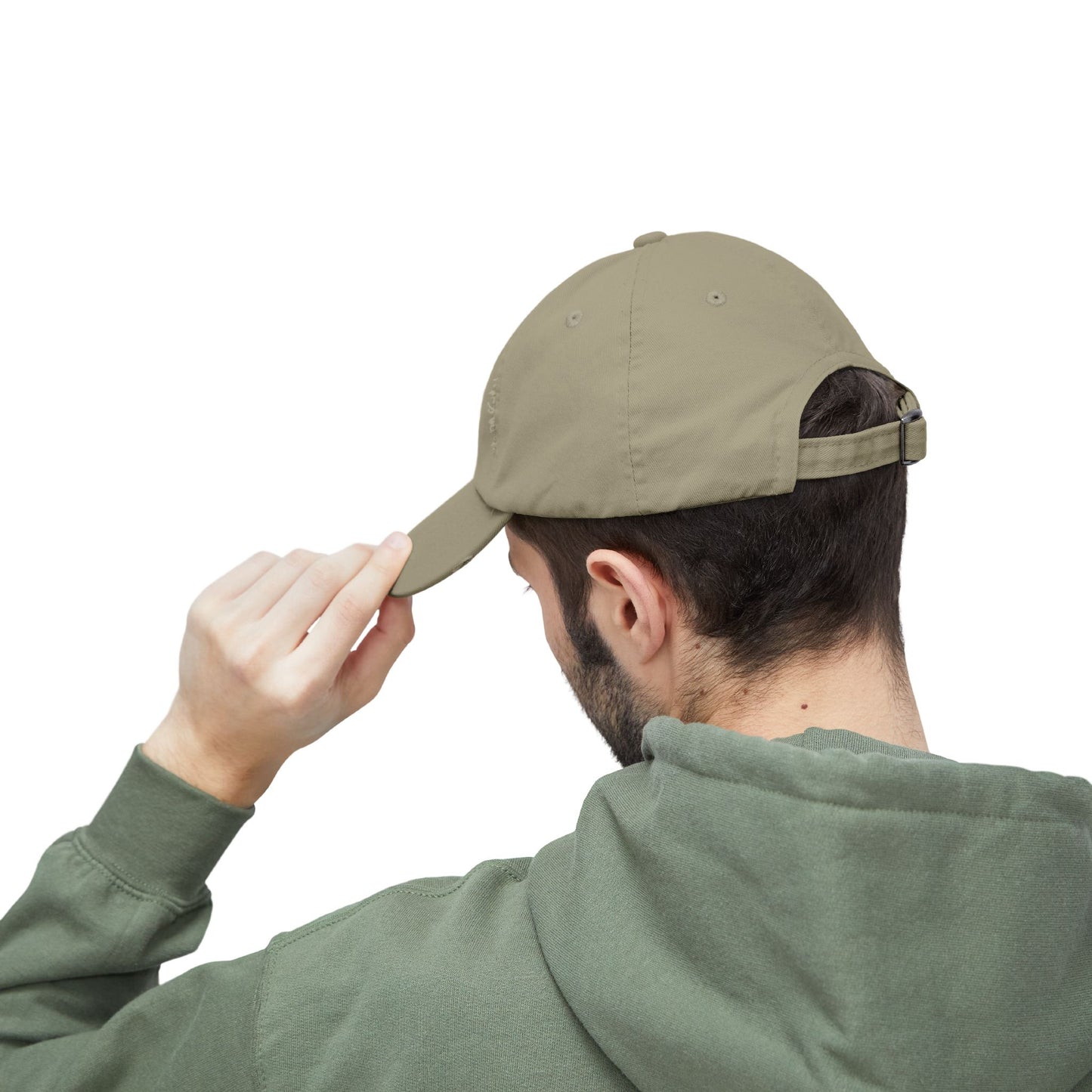 Unisex Distressed Cap with Graphic Design, Trendy Hat, Casual Accessories for Friends, Pet Lovers, Everyday Wear, Unique Gift Idea