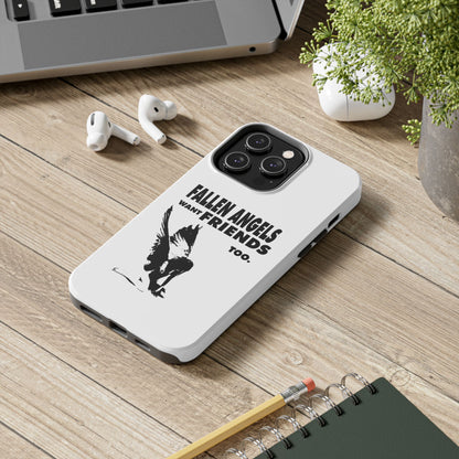 Tough Phone Case with Fallen Angels Design | Unique Art for Friends | Gift for Angel Lovers, Phone Accessories, Trendy Tech Cases, [...]