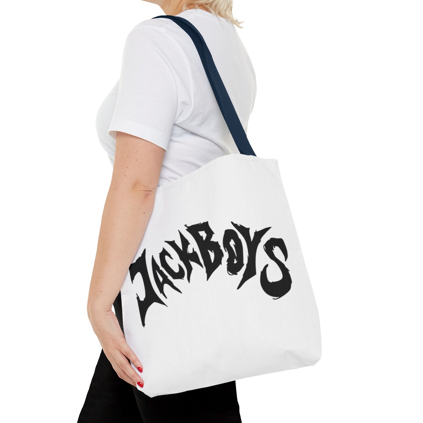 Stylish AOP Tote Bag - Unique Bird Design, jackboys Quote, Perfect Gift for Nature Lovers, Trendy Shopping Bag