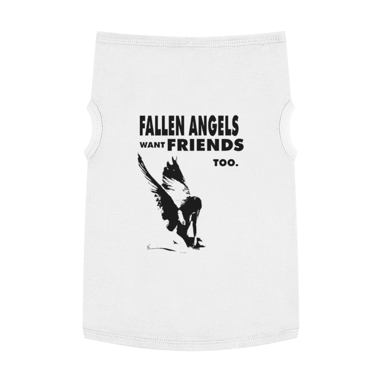 Fallen Angels Pet Tank Top for Stylish Pets, Cute Doggy Outfit, Pet Costume, Birthday Gift for Dog Lovers, Comfortable Summer Wear