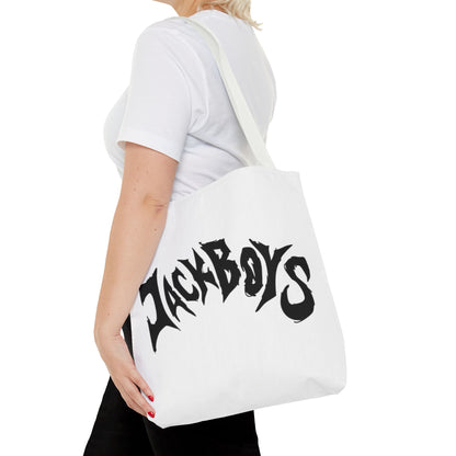 Stylish AOP Tote Bag - Unique Bird Design, jackboys Quote, Perfect Gift for Nature Lovers, Trendy Shopping Bag