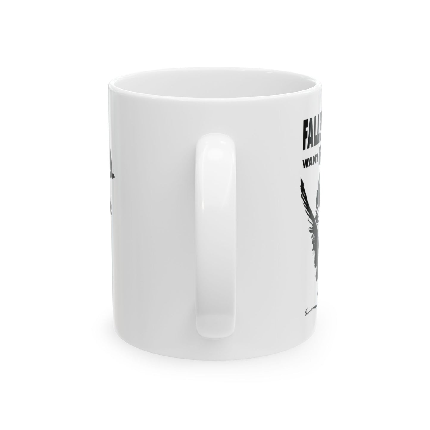 Ceramic Mug with Inspirational Quote, Perfect for Gifts, Coffee Lovers, Friends, Memorials, Home Decor