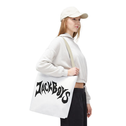 Stylish AOP Tote Bag - Unique Bird Design, jackboys Quote, Perfect Gift for Nature Lovers, Trendy Shopping Bag
