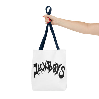Stylish AOP Tote Bag - Unique Bird Design, jackboys Quote, Perfect Gift for Nature Lovers, Trendy Shopping Bag