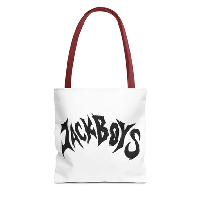 Stylish AOP Tote Bag - Unique Bird Design, jackboys Quote, Perfect Gift for Nature Lovers, Trendy Shopping Bag