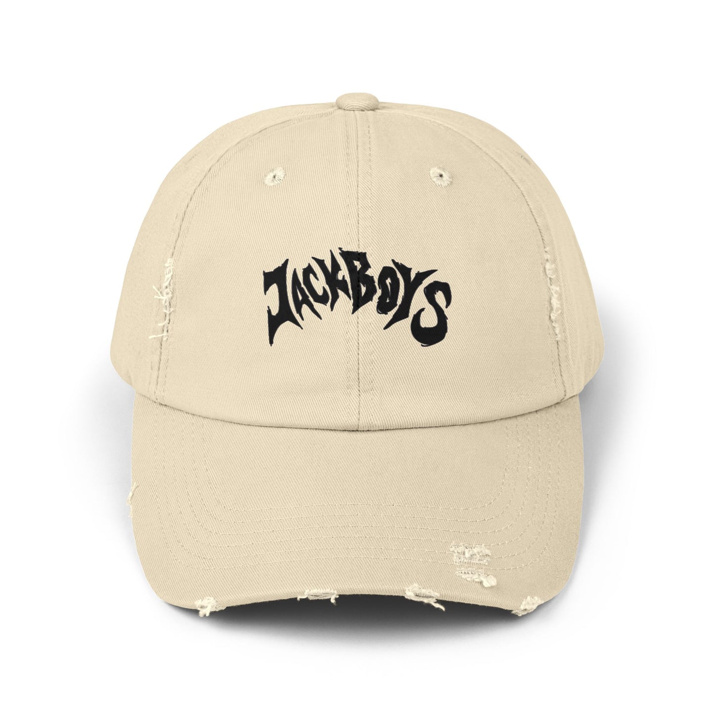 Unisex Distressed Cap with Graphic Design, Trendy Hat, Casual Accessories for Friends, Pet Lovers, Everyday Wear, Unique Gift Idea
