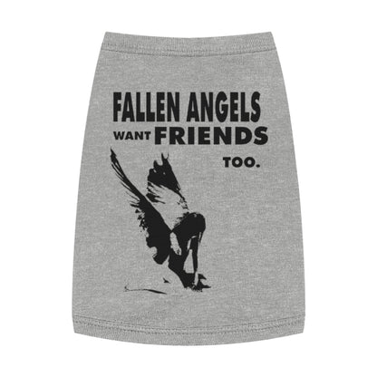 Fallen Angels Pet Tank Top for Stylish Pets, Cute Doggy Outfit, Pet Costume, Birthday Gift for Dog Lovers, Comfortable Summer Wear