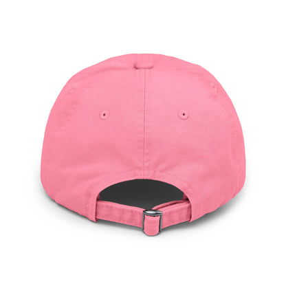 Unisex Distressed Cap with Graphic Design, Trendy Hat, Casual Accessories for Friends, Pet Lovers, Everyday Wear, Unique Gift Idea