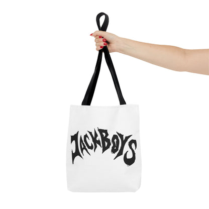 Stylish AOP Tote Bag - Unique Bird Design, jackboys Quote, Perfect Gift for Nature Lovers, Trendy Shopping Bag