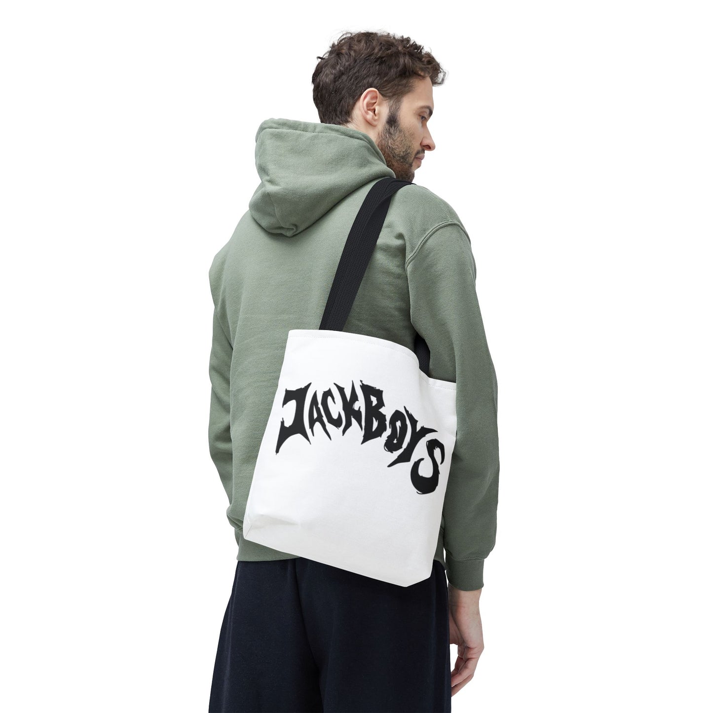 Stylish AOP Tote Bag - Unique Bird Design, jackboys Quote, Perfect Gift for Nature Lovers, Trendy Shopping Bag
