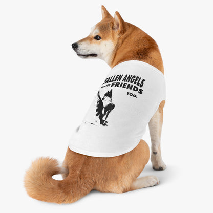 Fallen Angels Pet Tank Top for Stylish Pets, Cute Doggy Outfit, Pet Costume, Birthday Gift for Dog Lovers, Comfortable Summer Wear
