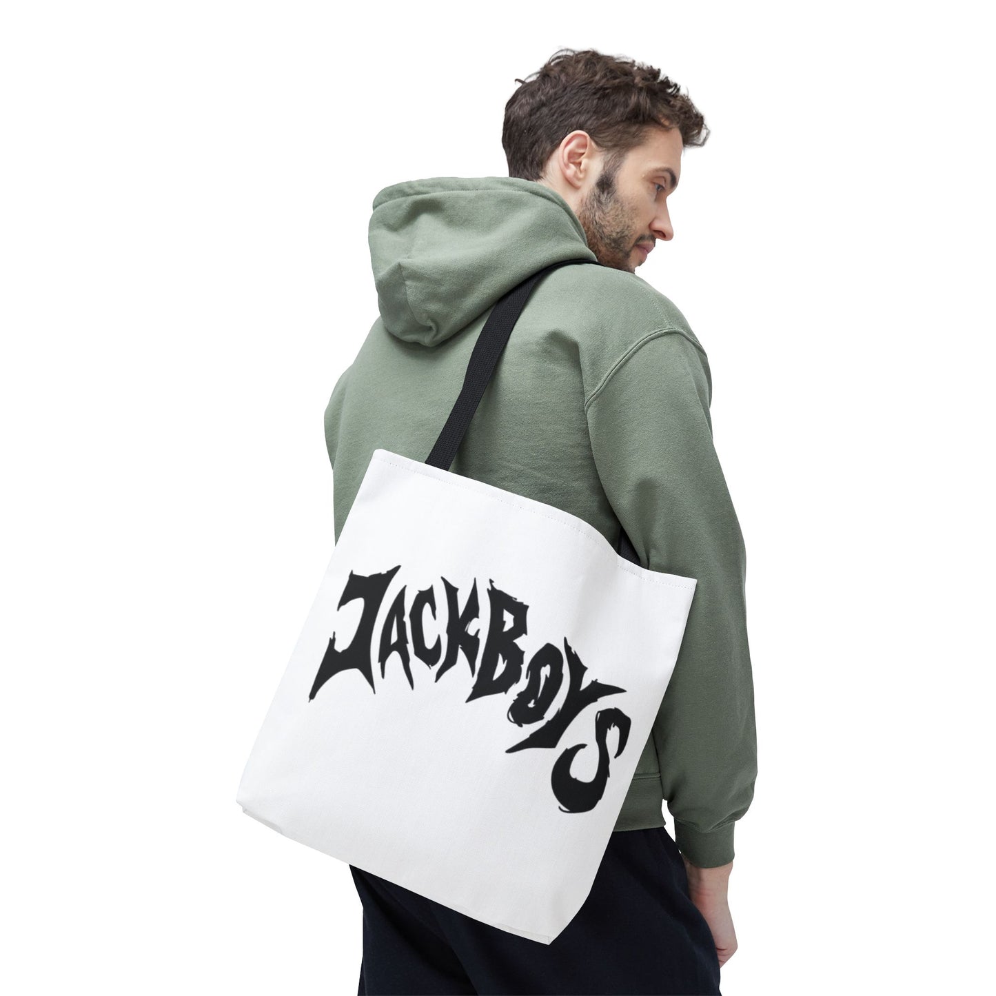 Stylish AOP Tote Bag - Unique Bird Design, jackboys Quote, Perfect Gift for Nature Lovers, Trendy Shopping Bag