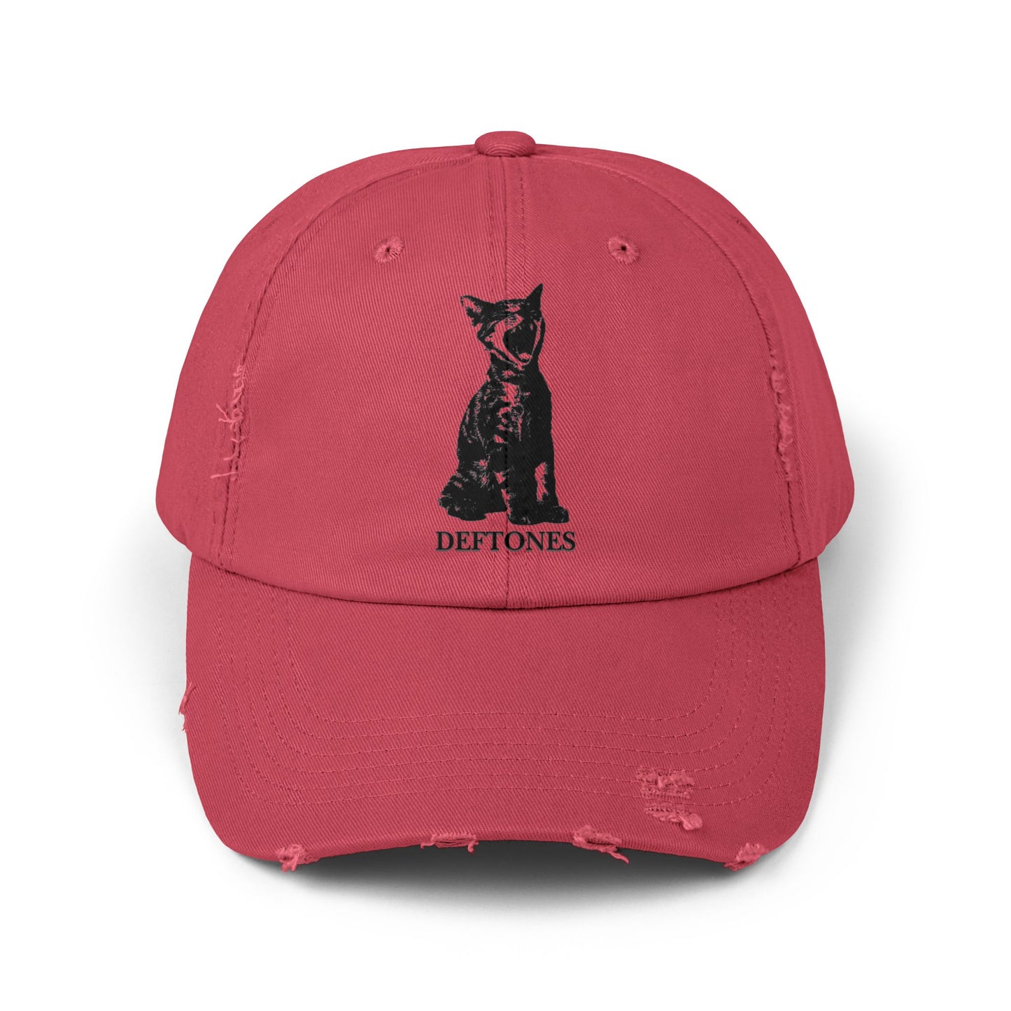 Copy of Unisex Distressed Cap with Graphic Design, Trendy Hat, Casual Accessories for Friends, Pet Lovers, Everyday Wear, Unique Gift Idea