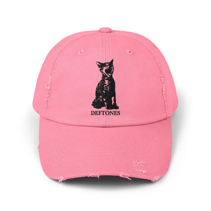 Copy of Unisex Distressed Cap with Graphic Design, Trendy Hat, Casual Accessories for Friends, Pet Lovers, Everyday Wear, Unique Gift Idea