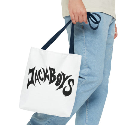 Stylish AOP Tote Bag - Unique Bird Design, jackboys Quote, Perfect Gift for Nature Lovers, Trendy Shopping Bag