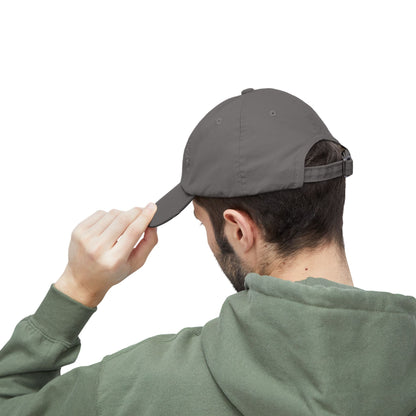 Unisex Distressed Cap with Graphic Design, Trendy Hat, Casual Accessories for Friends, Pet Lovers, Everyday Wear, Unique Gift Idea