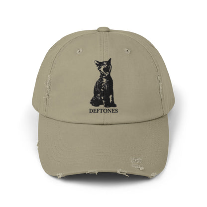 Copy of Unisex Distressed Cap with Graphic Design, Trendy Hat, Casual Accessories for Friends, Pet Lovers, Everyday Wear, Unique Gift Idea