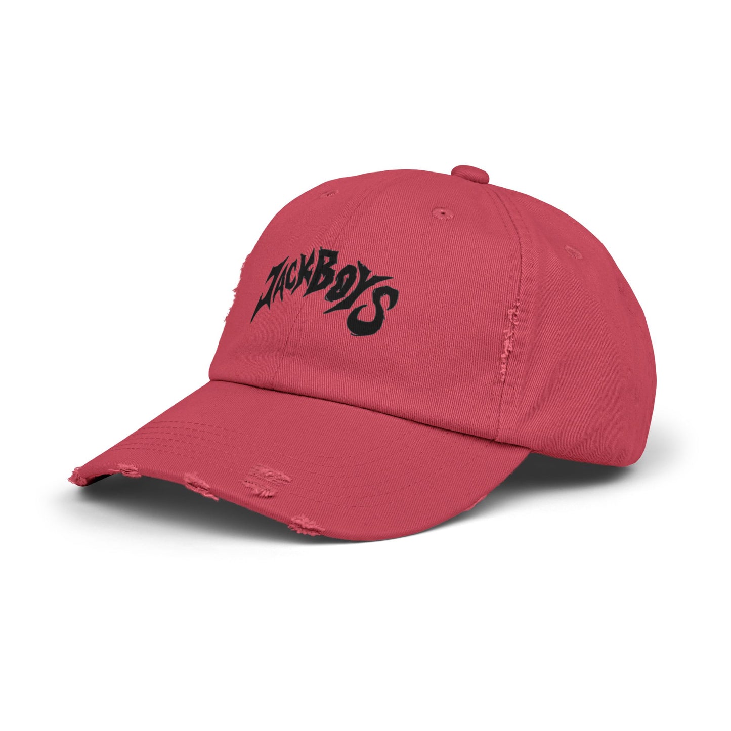 Unisex Distressed Cap with Graphic Design, Trendy Hat, Casual Accessories for Friends, Pet Lovers, Everyday Wear, Unique Gift Idea
