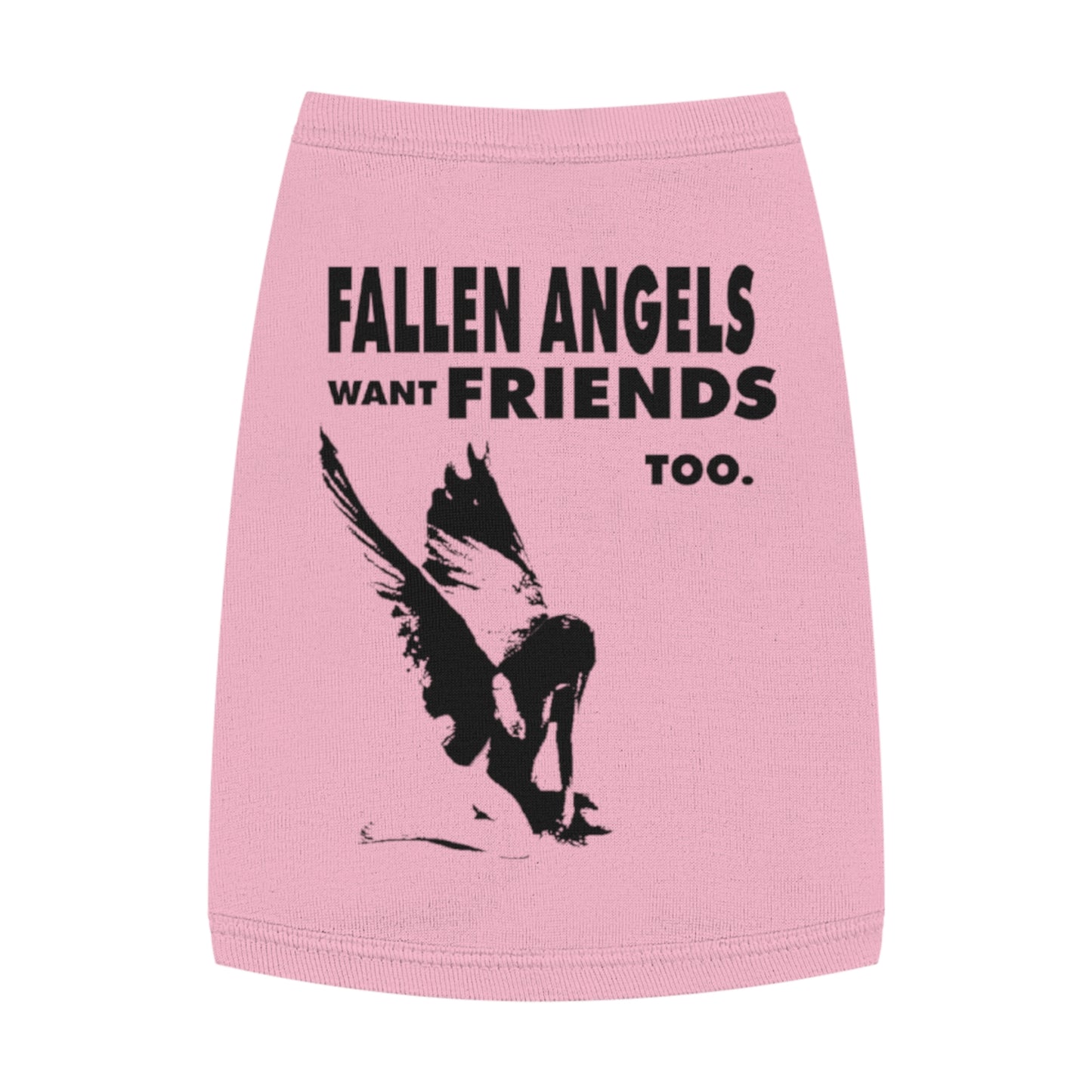 Fallen Angels Pet Tank Top for Stylish Pets, Cute Doggy Outfit, Pet Costume, Birthday Gift for Dog Lovers, Comfortable Summer Wear