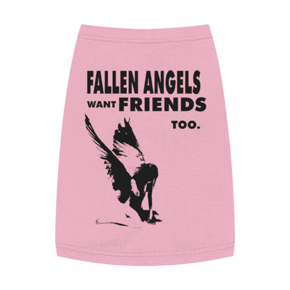 Fallen Angels Pet Tank Top for Stylish Pets, Cute Doggy Outfit, Pet Costume, Birthday Gift for Dog Lovers, Comfortable Summer Wear