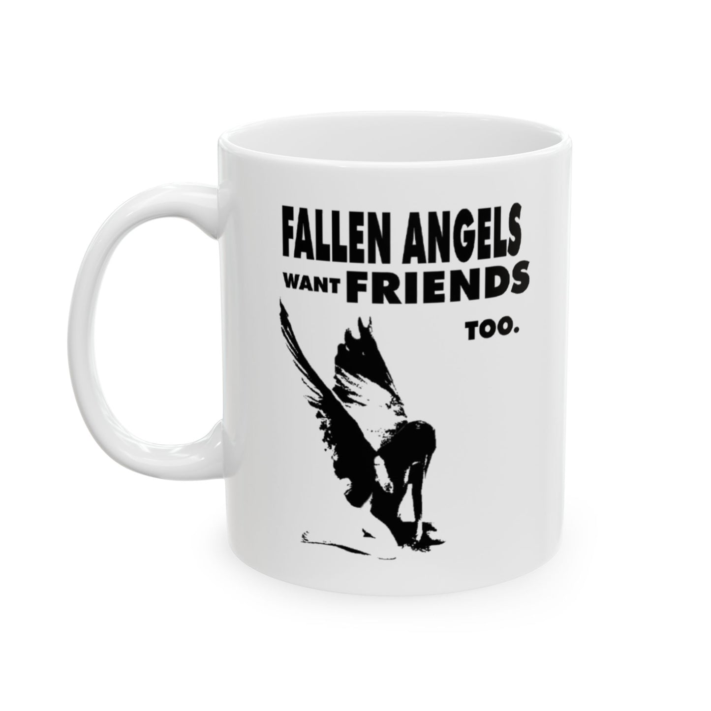 Ceramic Mug with Inspirational Quote, Perfect for Gifts, Coffee Lovers, Friends, Memorials, Home Decor