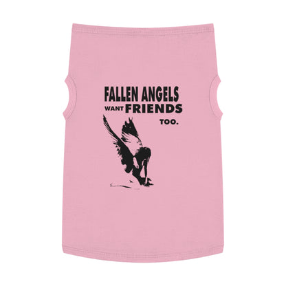 Fallen Angels Pet Tank Top for Stylish Pets, Cute Doggy Outfit, Pet Costume, Birthday Gift for Dog Lovers, Comfortable Summer Wear
