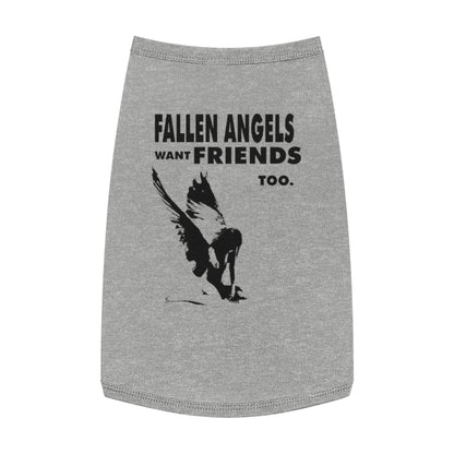 Fallen Angels Pet Tank Top for Stylish Pets, Cute Doggy Outfit, Pet Costume, Birthday Gift for Dog Lovers, Comfortable Summer Wear
