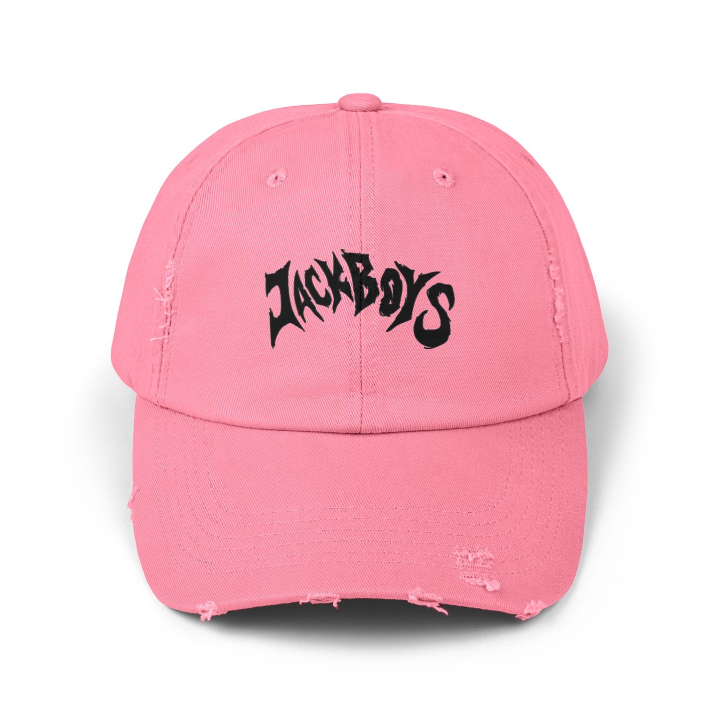 Unisex Distressed Cap with Graphic Design, Trendy Hat, Casual Accessories for Friends, Pet Lovers, Everyday Wear, Unique Gift Idea