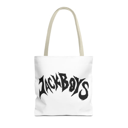 Stylish AOP Tote Bag - Unique Bird Design, jackboys Quote, Perfect Gift for Nature Lovers, Trendy Shopping Bag