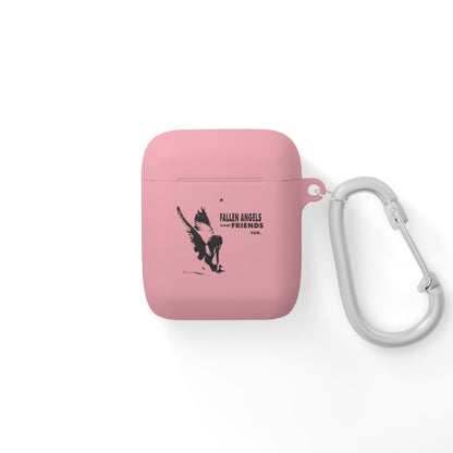 Fallen Angels AirPods Case Cover, Bird Design, Soft Silicone Protector, Unique Gift, Trendy Accessory for Music Lovers